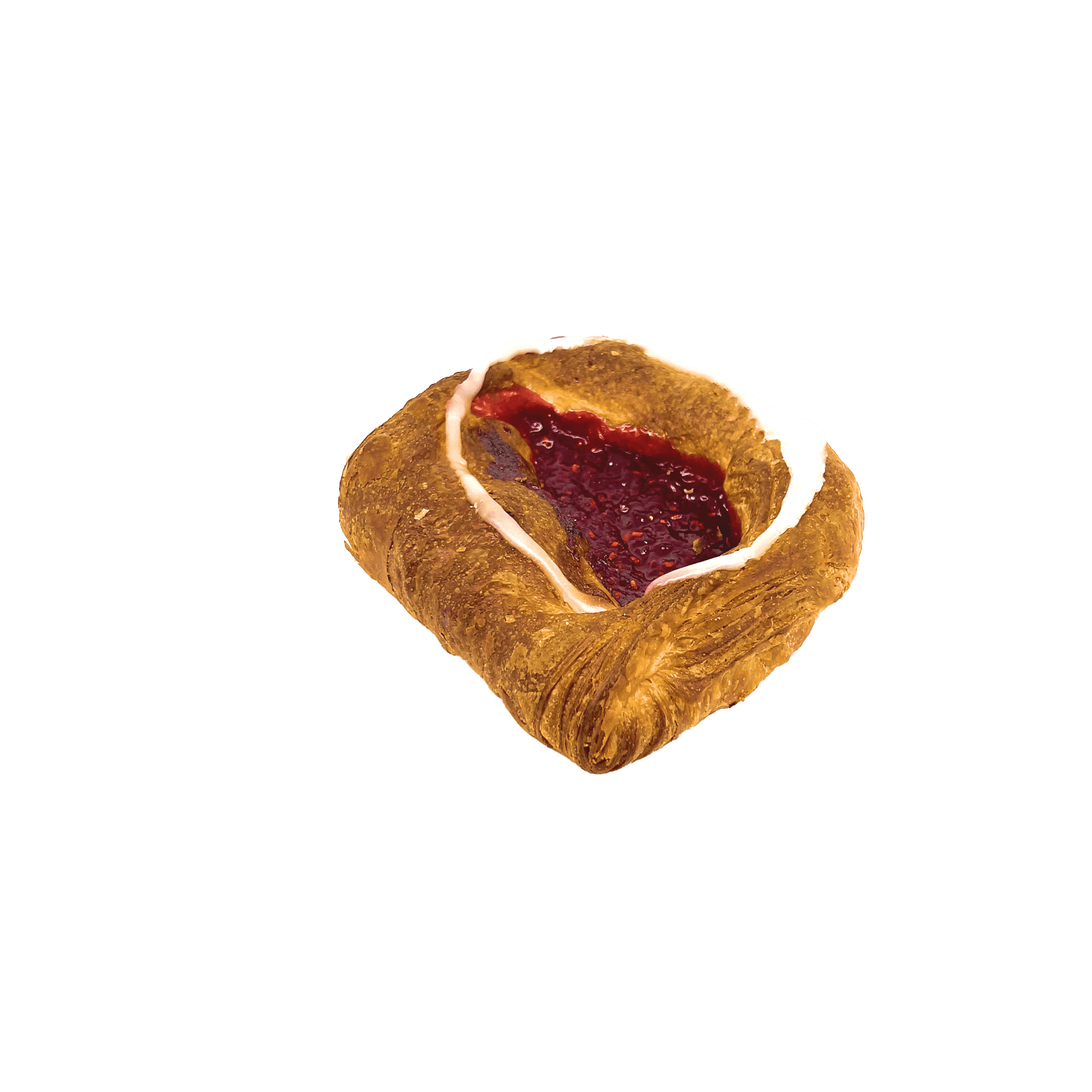 Spandauer m. hindbærmarmelade