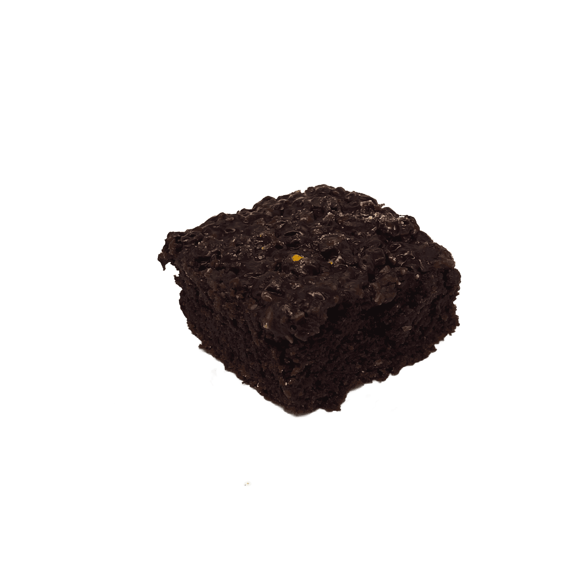 Chokoladekage m. nøddetop & fløde