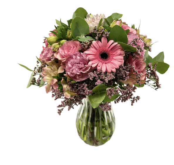Lyserød Blomsterdrøm Stor