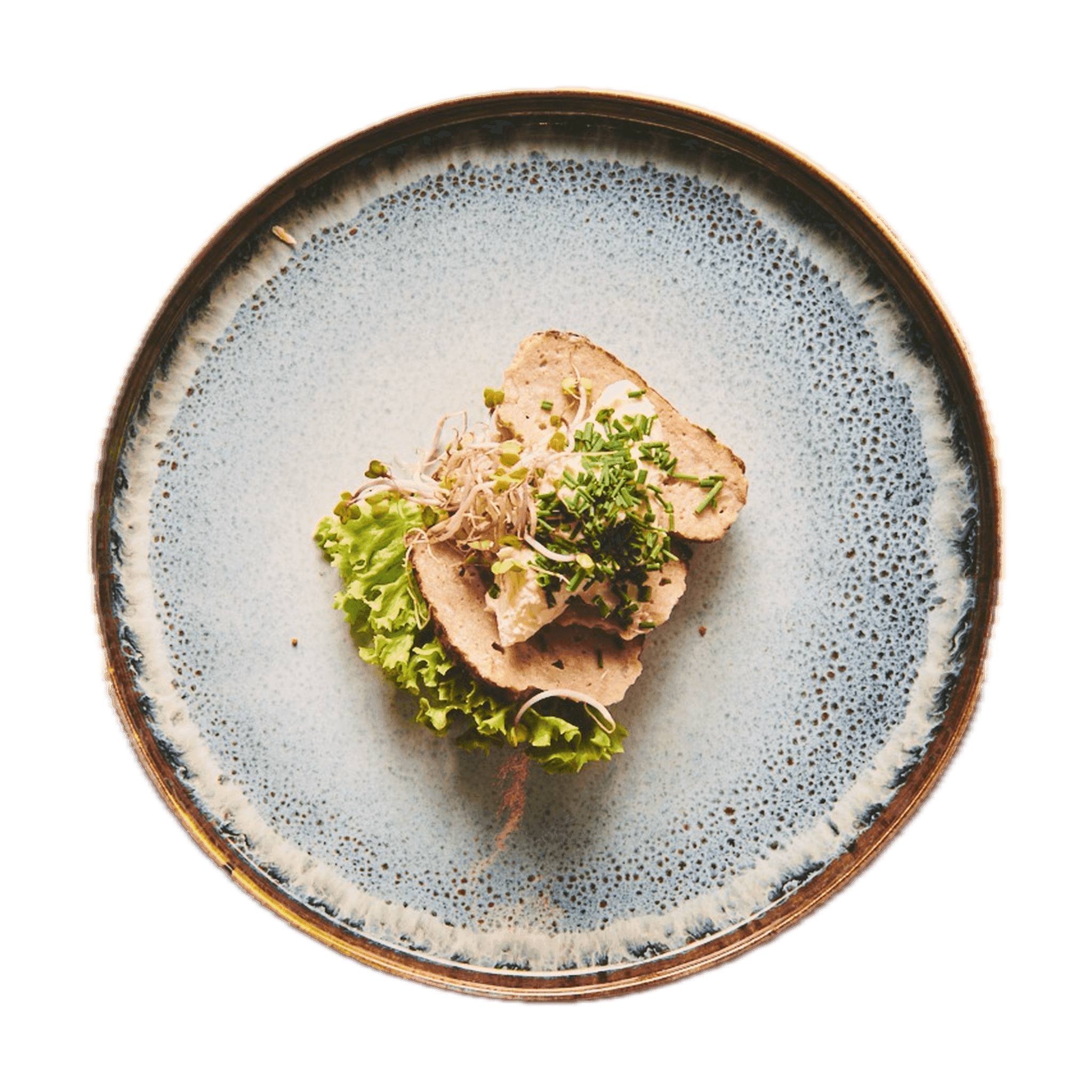 Frikadelle m. kartoffelsalat