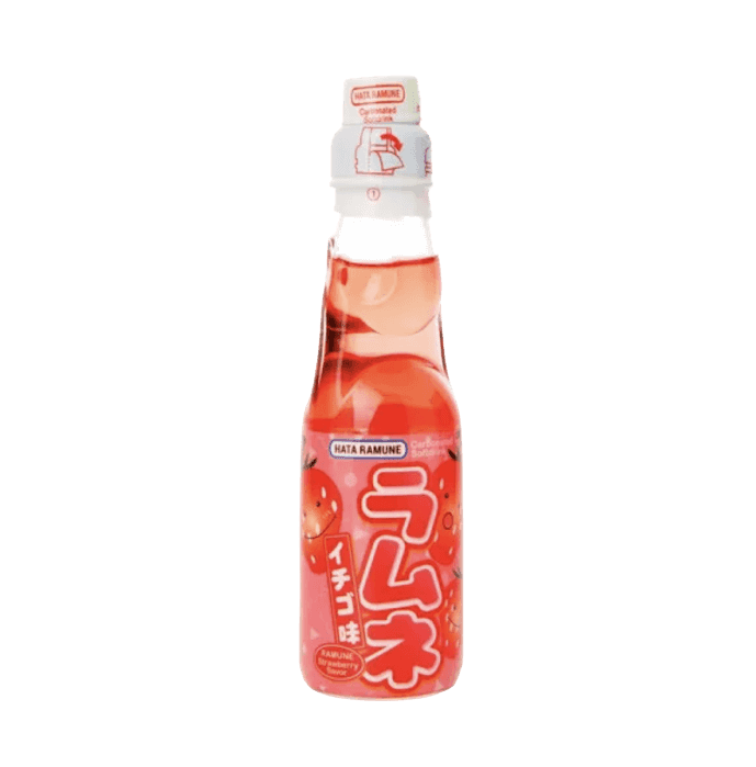 Jordbær sodavand ramune 