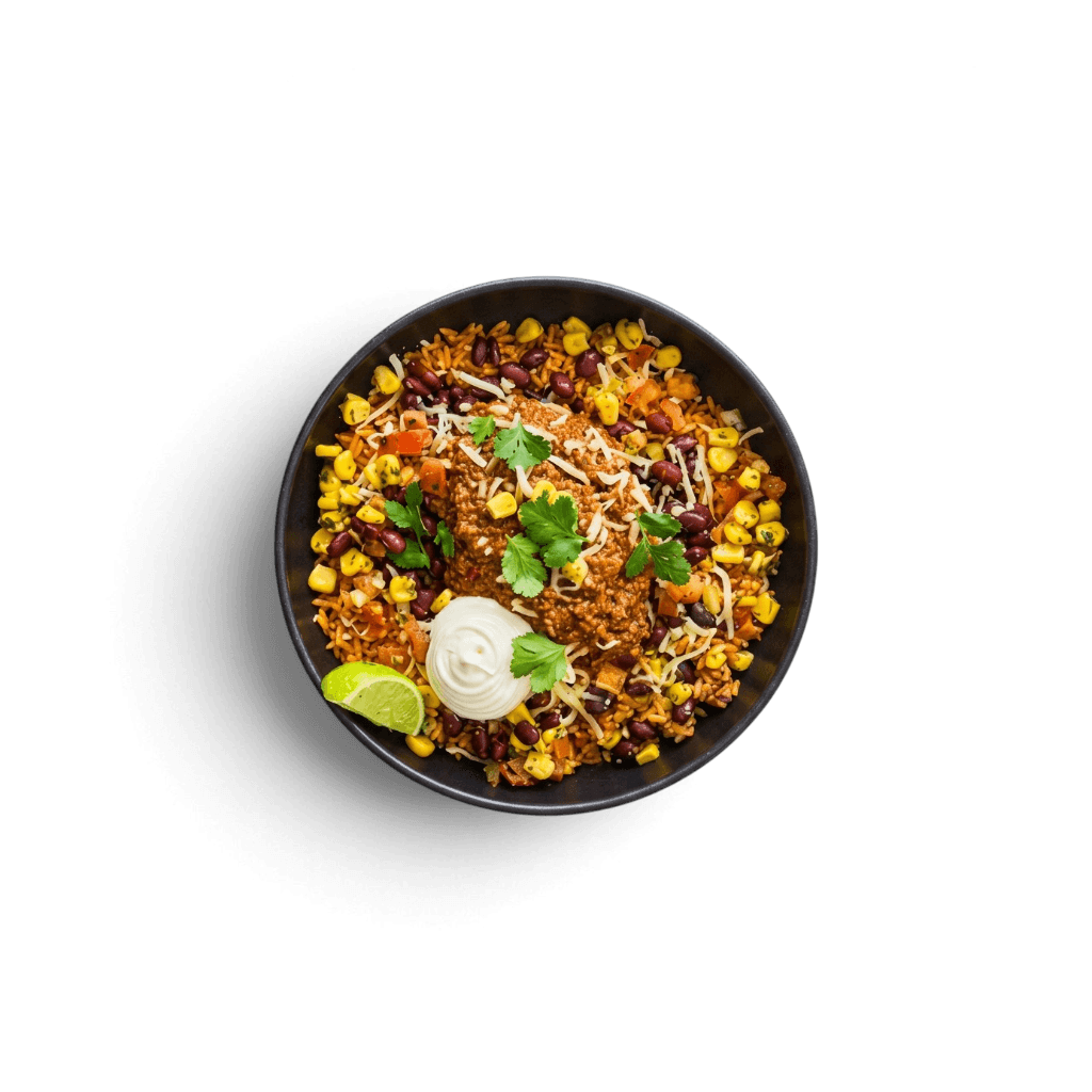 Chili con carne bowl 