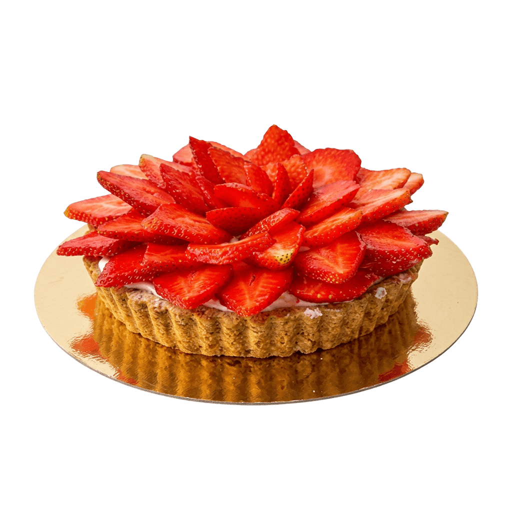 Strawberry & Dulce de Leche Pie 20cm