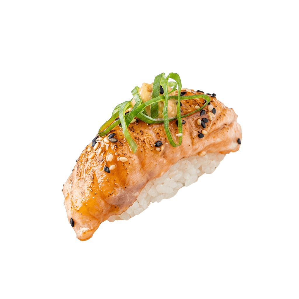 Flambere Laks nigiri 