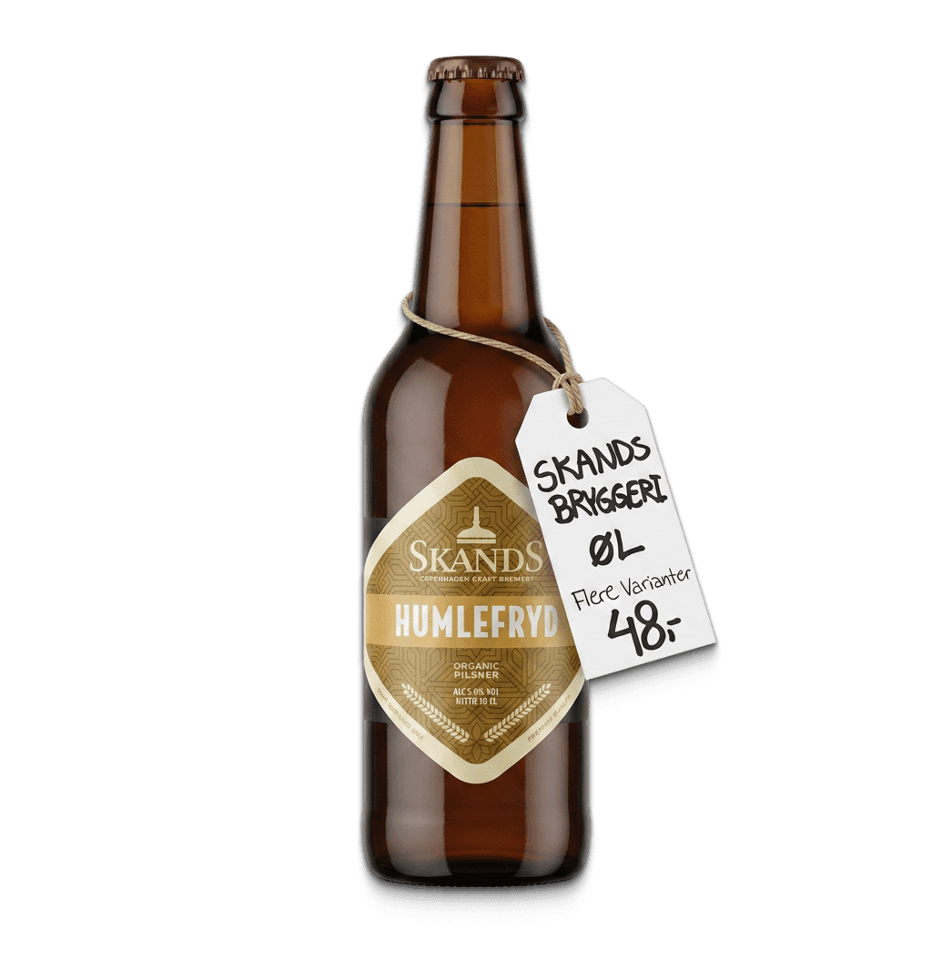 Skands Organic Pilsner - Humlefryd Øl 50cl, 5.0%