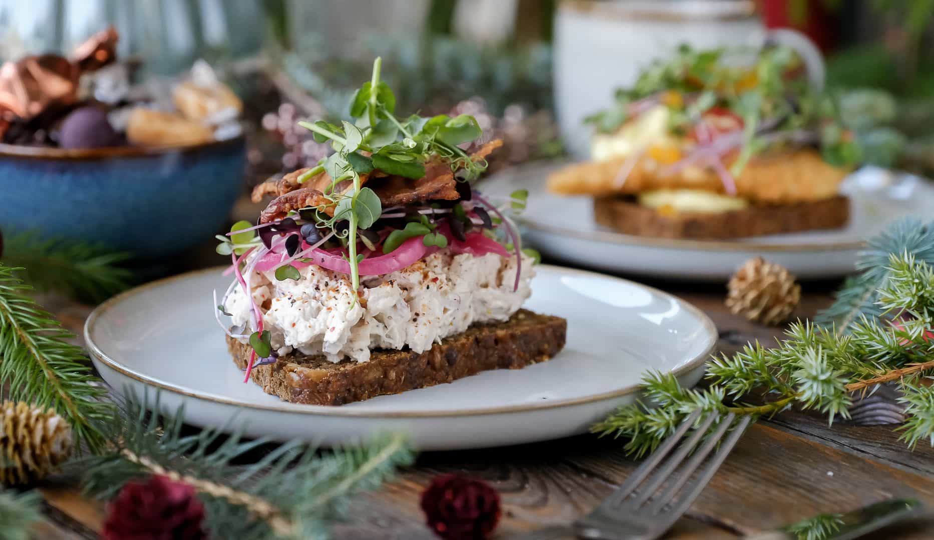 Gourmet Kyllingesalat m. bacon 