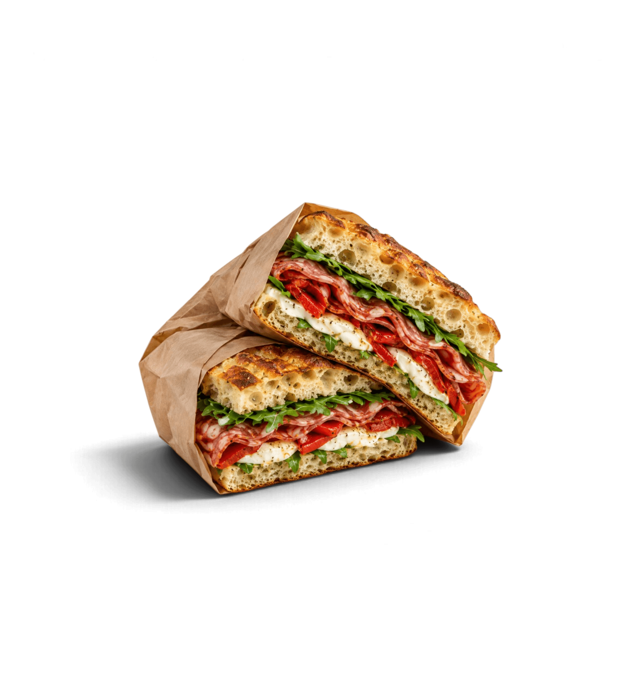 Salami Picante Focaccia
