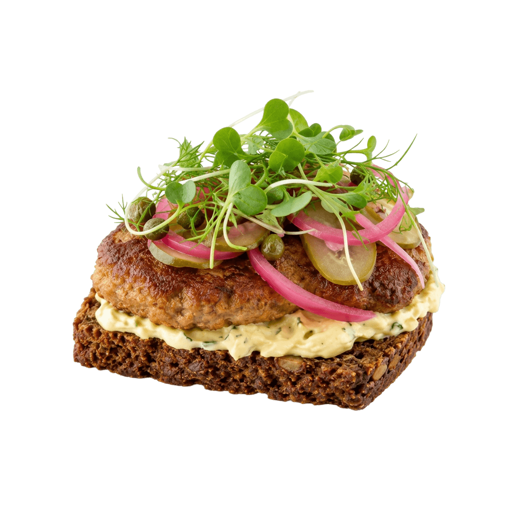 Gourmet Frikadelle m. surt
