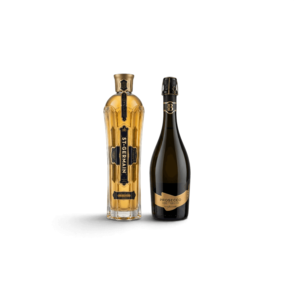Hugo Spriz sæt 1 fl St. Germain & 1 fl Bedin Prosecco