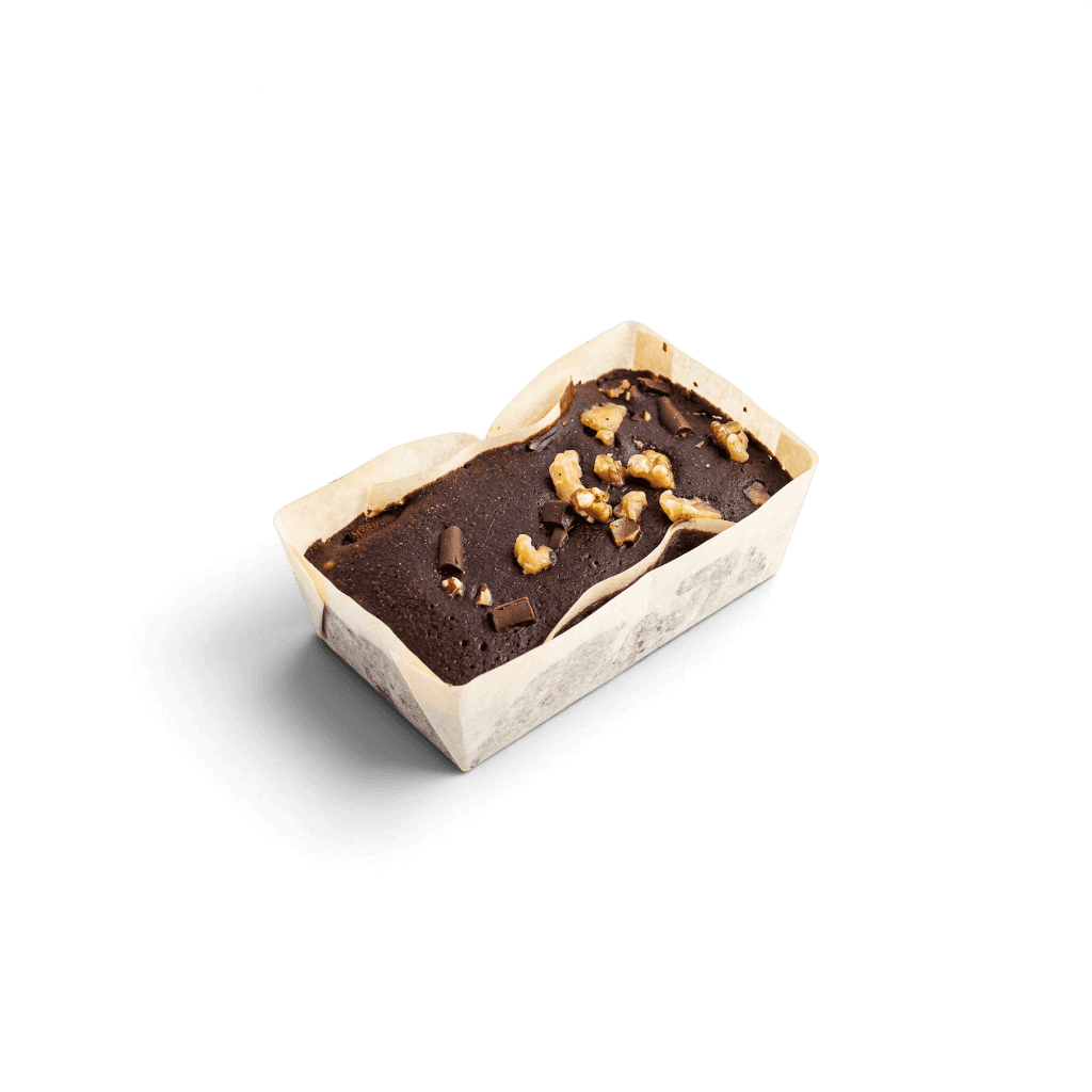 Banankage med chokoladeglasur og nødder – Banana CPH