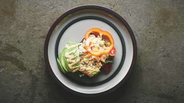 Rye Bread With Tuna Salad