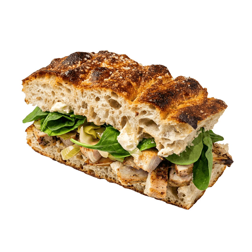 20x Sandwich med gris
