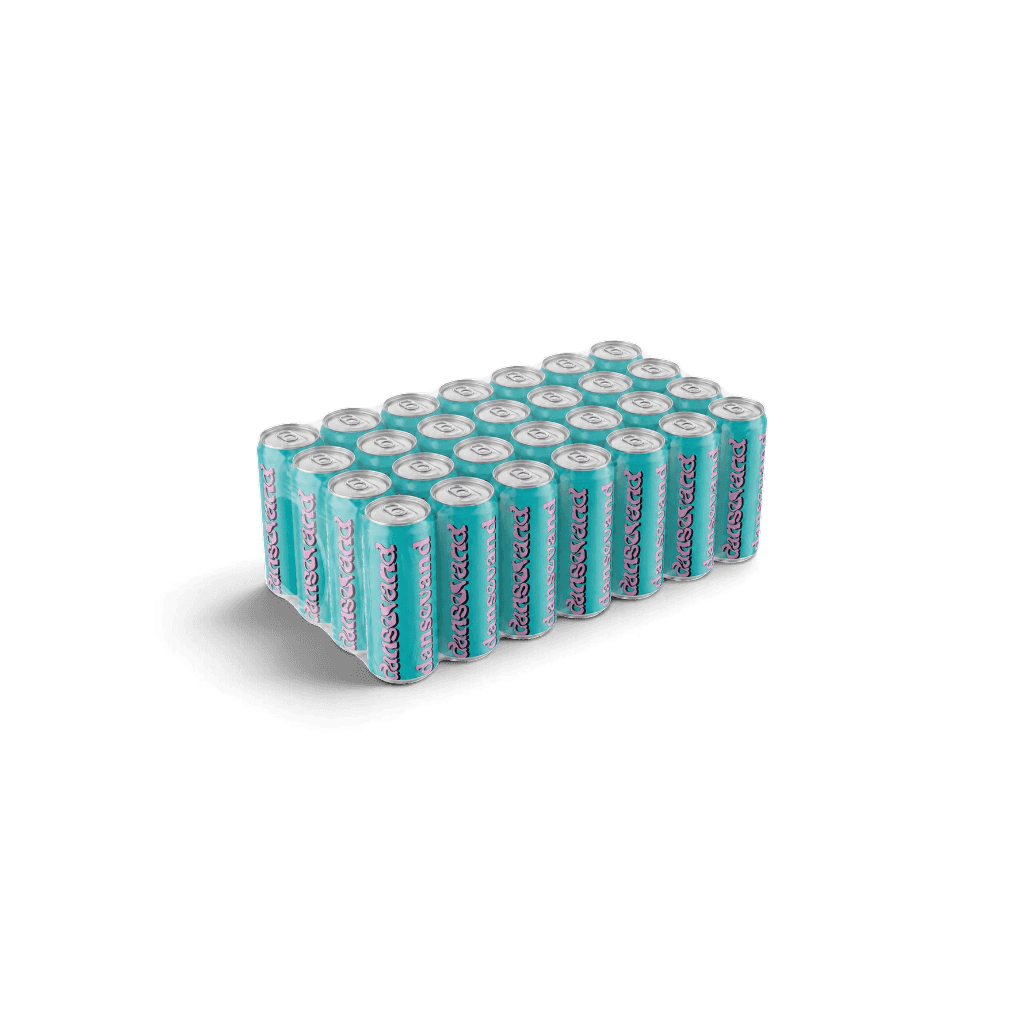 Dansevand - Hindbær - 24-pack