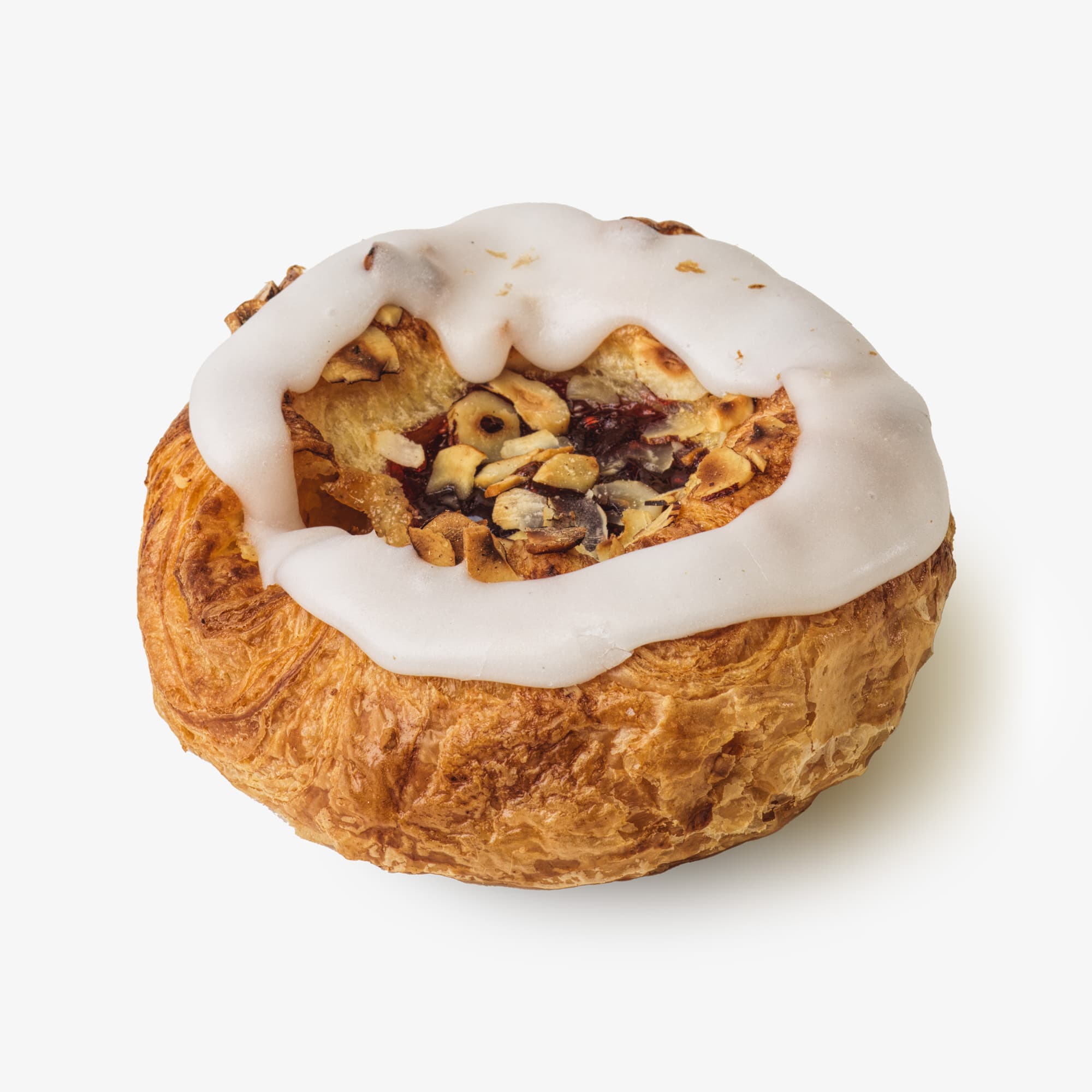 Spandauer m. hindbærsyltetøj