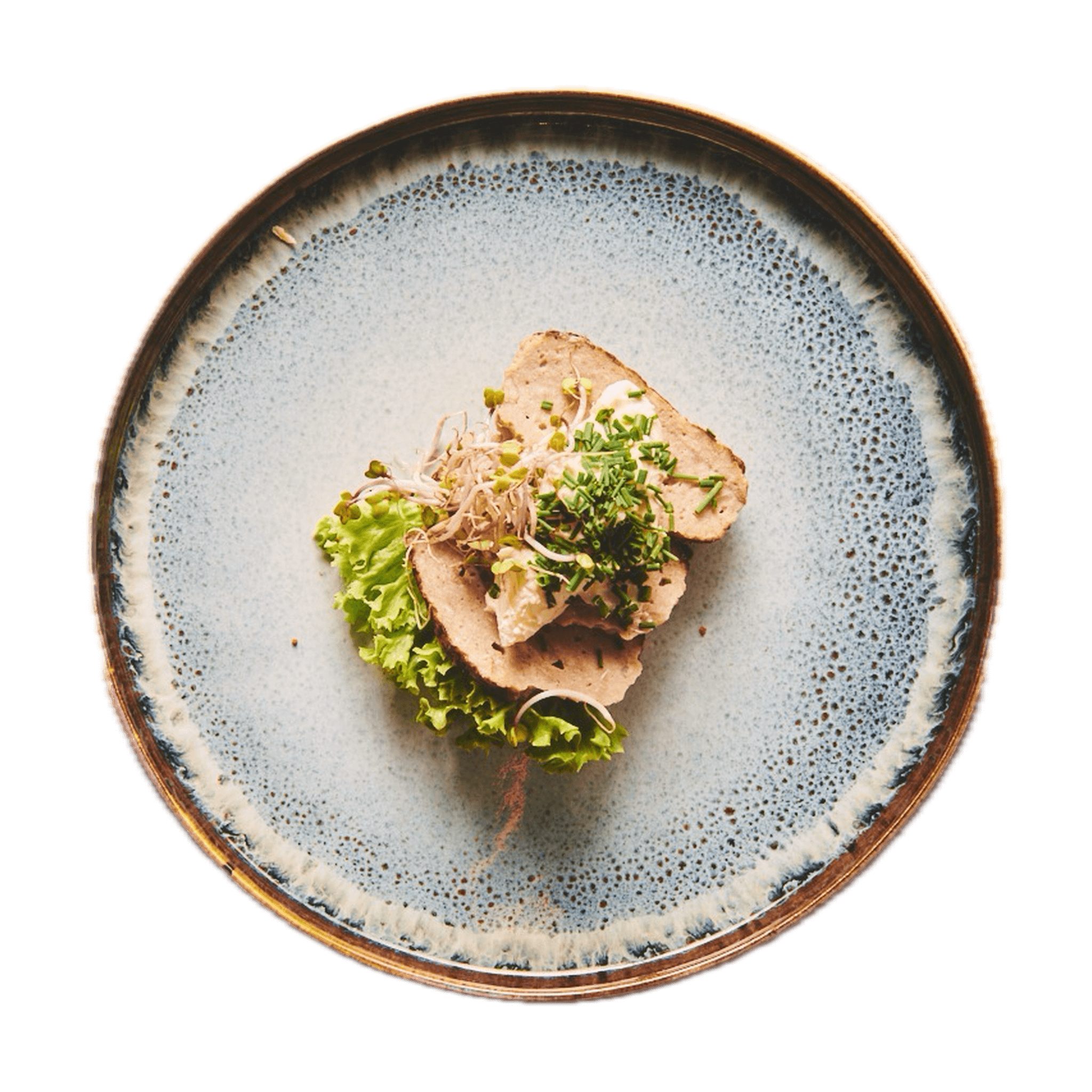 Frikadelle m. kartoffelsalat