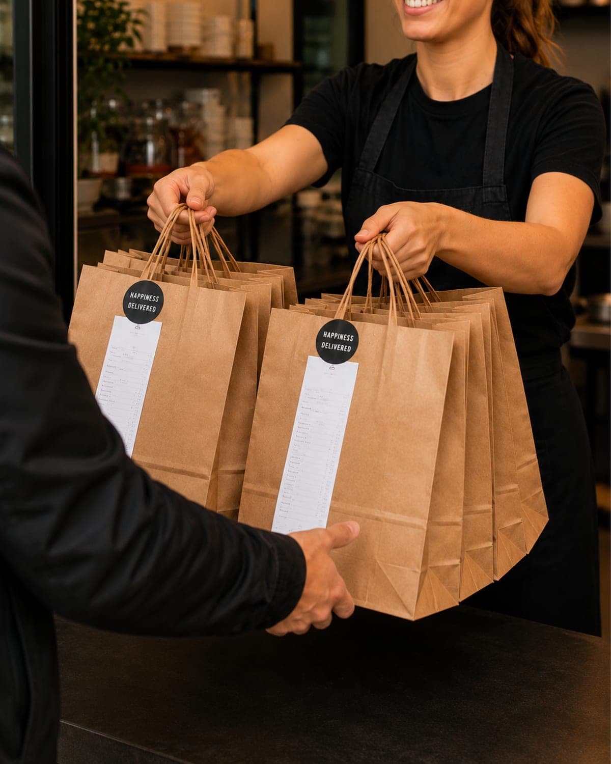 Firmaordrer overrakt over disken